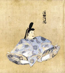 後堀河天皇像（『天子摂関御影』のうち）